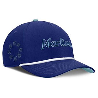 Men's Nike Royal Miami Marlins Father's Day Rise Adjustable Hat