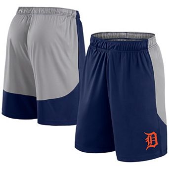 Men's Fanatics Navy/Gray Detroit Tigers Go Hard Shorts