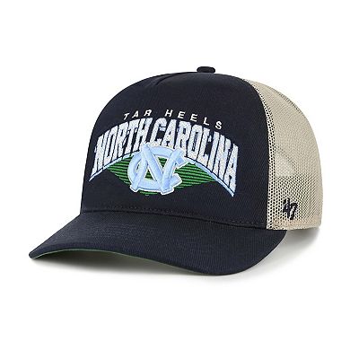 Men's '47 Navy North Carolina Tar Heels Pomona Mesh Hitch Adjustable Trucker Hat