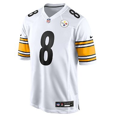 Men's Nike Aaron Rodgers White Pittsburgh Steelers Game Jersey