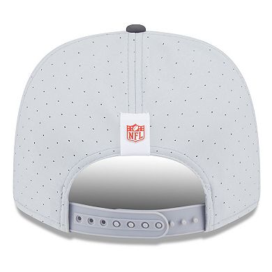 Men's New Era Gray/Graphite Kansas City Chiefs 2025 NFL Training Camp 9SEVENTY Adjustable Hat