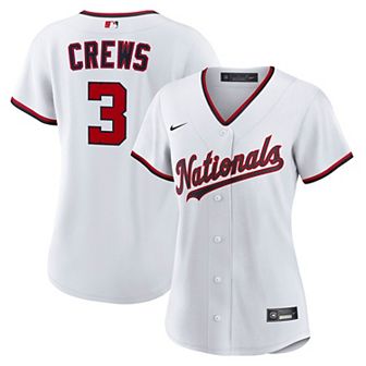 Women's Nike Dylan Crews White Washington Nationals Home Replica Jersey