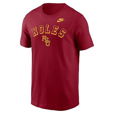 Men's Nike Garnet Florida State Seminoles Legacy Nickname T-Shirt