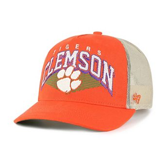 Men's '47 Orange Clemson Tigers Pomona Mesh Hitch Adjustable Trucker Hat
