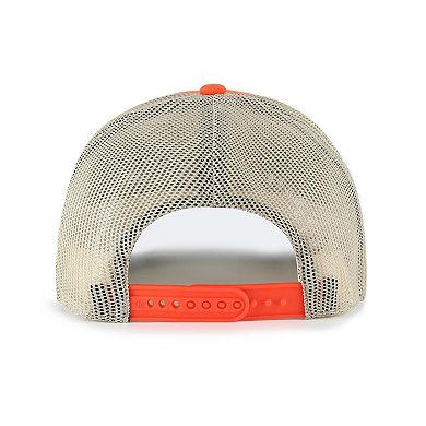 Men's '47 Orange Clemson Tigers Pomona Mesh Hitch Adjustable Trucker Hat