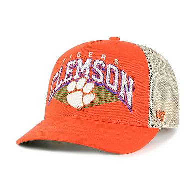 Men's '47 Orange Clemson Tigers Pomona Mesh Hitch Adjustable Trucker Hat