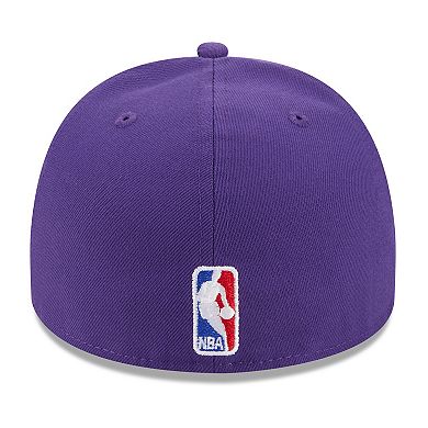 Men's New Era Purple Los Angeles Lakers 2025 NBA Draft A-Frame 59FIFTY Fitted Hat