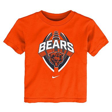 Toddler Nike Orange Chicago Bears Icon Legend T-Shirt