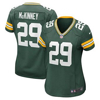 Women's Nike Xavier McKinney Green Green Bay Packers Team Game Jersey