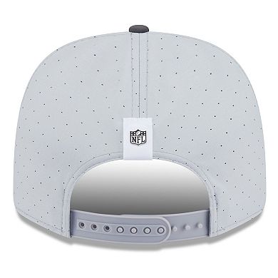 Men's New Era Gray/Graphite New Orleans Saints 2025 NFL Training Camp 9SEVENTY Adjustable Hat