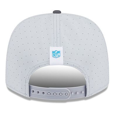 Men's New Era Gray/Graphite Los Angeles Chargers 2025 NFL Training Camp 9SEVENTY Adjustable Hat