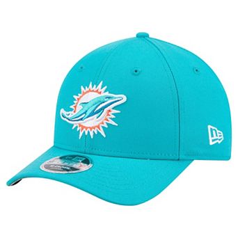Men's New Era Aqua Miami Dolphins Team Collection 9FORTY M-Crown Adjustable Hat