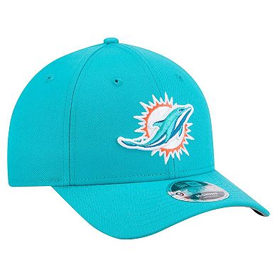 Men's New Era Aqua Miami Dolphins Team Collection 9FORTY M-Crown Adjustable Hat