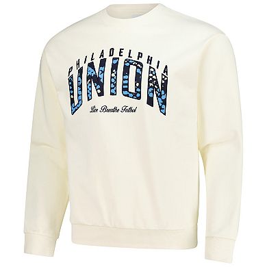 Unisex Live Breathe Futbol Cream Philadelphia Union Pullover Sweatshirt