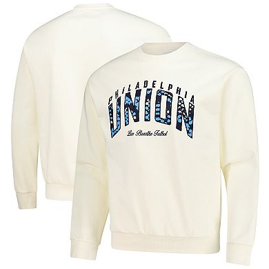 Unisex Live Breathe Futbol Cream Philadelphia Union Pullover Sweatshirt