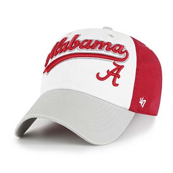 Youth '47 White Alabama Crimson Tide Scooter Clean Up Adjustable Hat