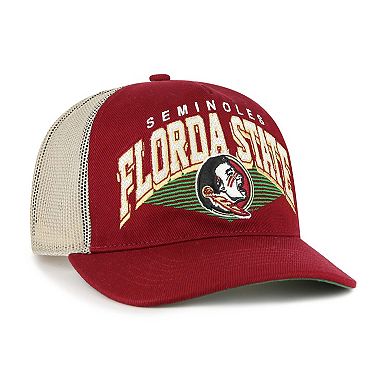 Men's '47 Garnet Florida State Seminoles Pomona Mesh Hitch Adjustable Trucker Hat