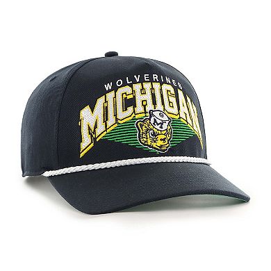 Men's '47 Navy Michigan Wolverines Pomona Rope Hitch Adjustable Hat