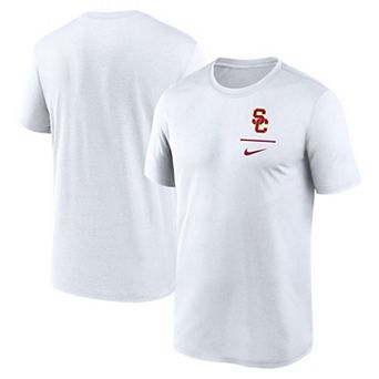 Men's Nike White USC Trojans Primary Logo Legend Performance T-Shirt