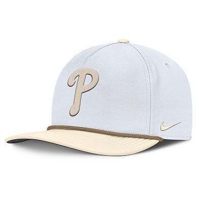 Men's Nike White/Cream Philadelphia Phillies Pro Performance Snapback Hat
