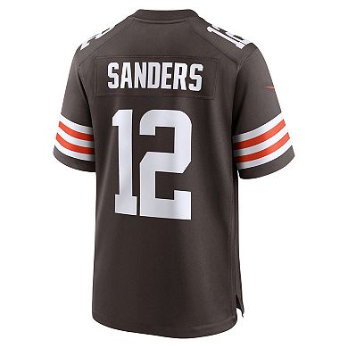 Youth Nike Shedeur Sanders Brown Cleveland Browns Game Jersey
