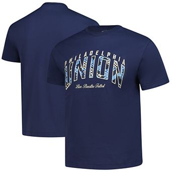 Unisex Live Breathe Futbol Navy Philadelphia Union T-Shirt