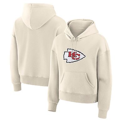 Women's Fanatics Cream Kansas City Chiefs Dove Legacy Pullover Hoodie