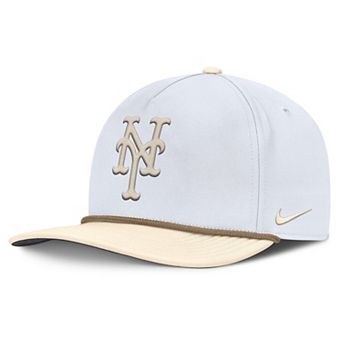 Men's Nike White/Cream New York Mets Pro Performance Snapback Hat