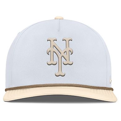 Men's Nike White/Cream New York Mets Pro Performance Snapback Hat
