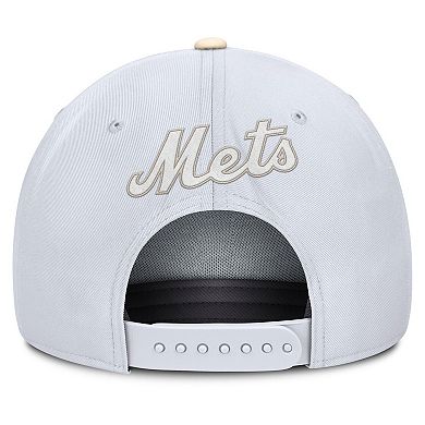 Men's Nike White/Cream New York Mets Pro Performance Snapback Hat