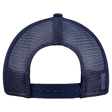 Youth New Era Light Blue Golden State Warriors Colorpack 9FORTY A-Frame Trucker Adjustable Hat