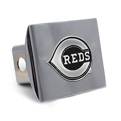 WinCraft Cincinnati Reds Premium Metal Chrome Hitch Cover