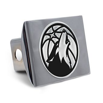 WinCraft Minnesota Timberwolves Premium Metal Chrome Hitch Cover