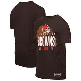 Men's New Era Brown Cleveland Browns 2025 NFL Training Camp T-Shirt