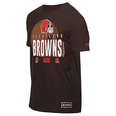 Men's New Era Brown Cleveland Browns 2025 NFL Training Camp T-Shirt
