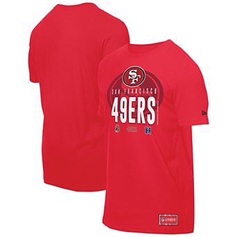 Men's New Era Scarlet San Francisco 49ers 2025 NFL Training Camp T-Shirt