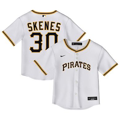Infant Nike Paul Skenes White Pittsburgh Pirates Home Replica Jersey