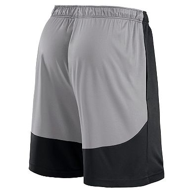 Men's Fanatics Black/Gray Miami Marlins Go Hard Shorts