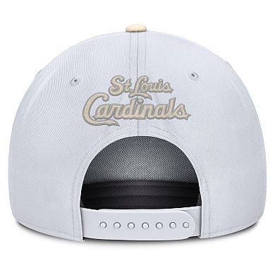 Men's Nike White/Cream St. Louis Cardinals Pro Performance Snapback Hat