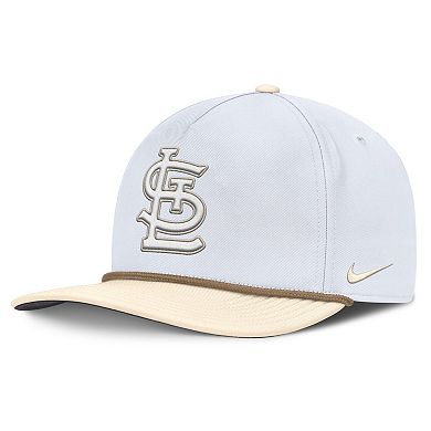 Men's Nike White/Cream St. Louis Cardinals Pro Performance Snapback Hat