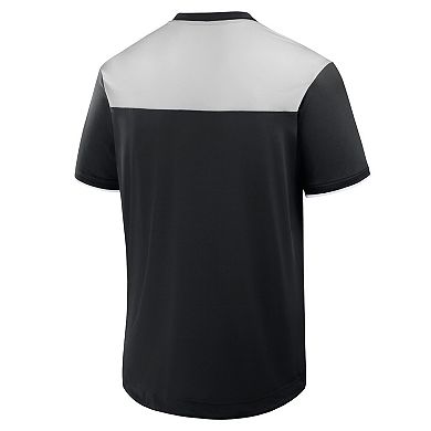 Men's Fanatics Black San Francisco Giants Walk Off V-Neck T-Shirt
