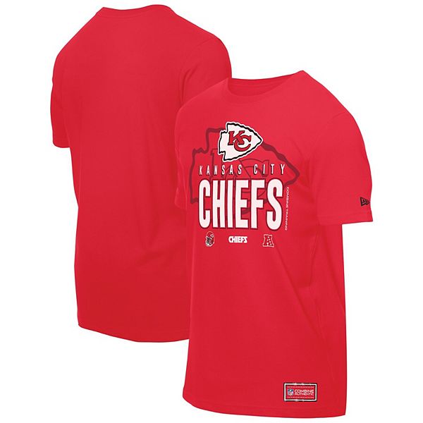 Men's New Era Red Kansas City Chiefs 2025 NFL Training Camp T-Shirt
