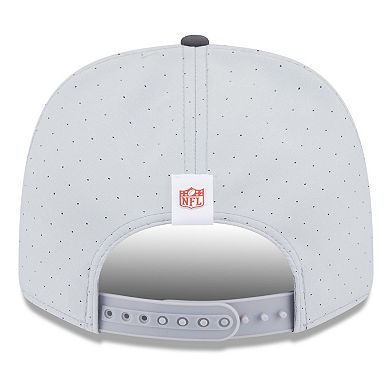 Men's New Era Gray/Graphite San Francisco 49ers 2025 NFL Training Camp 9SEVENTY Adjustable Hat