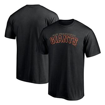 Men's Black San Francisco Giants Giants Alternate Club Lettering T-Shirt