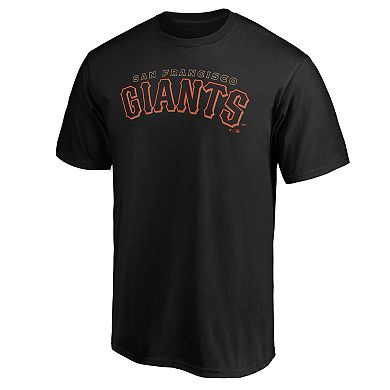 Men's Black San Francisco Giants Giants Alternate Club Lettering T-Shirt