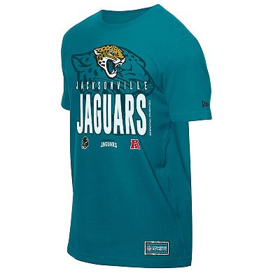 Men's New Era Teal Jacksonville Jaguars 2025 NFL Training Camp T-Shirt