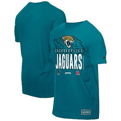 Men's New Era Teal Jacksonville Jaguars 2025 NFL Training Camp T-Shirt
