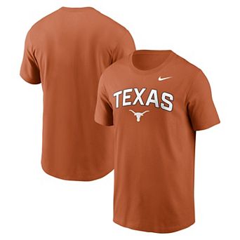 Men's Nike Texas Orange Texas Longhorns Primetime Arch Stack T-Shirt