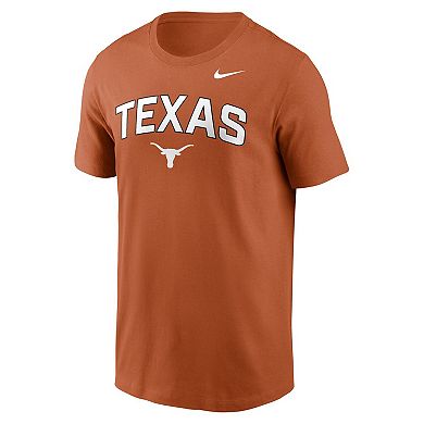 Men's Nike Texas Orange Texas Longhorns Primetime Arch Stack T-Shirt