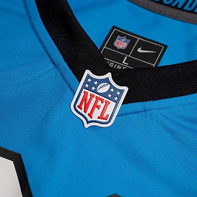 Men's Nike Chuba Hubbard Blue Carolina Panthers Alternate Game Jersey